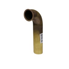 1-1/2"in x 8"in 22GA Direct Connect Brass Waste Bend Tubular Drain Brass USA Fre