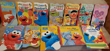 18 SESAME STREET BOOKS 14 BOARD 2 SC 2 HC - EARLY LEARNING ABC MANNERS NUMBERS
