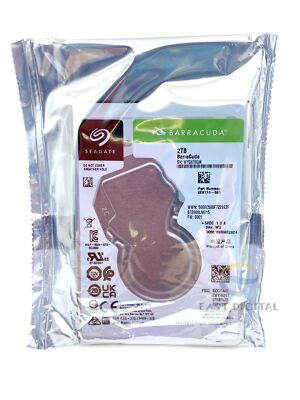 ST2000LM015 2TB Seagate Barracuda 2.5'' SATA 5400RPM 6.0Gbs 128MB Hard Drive New