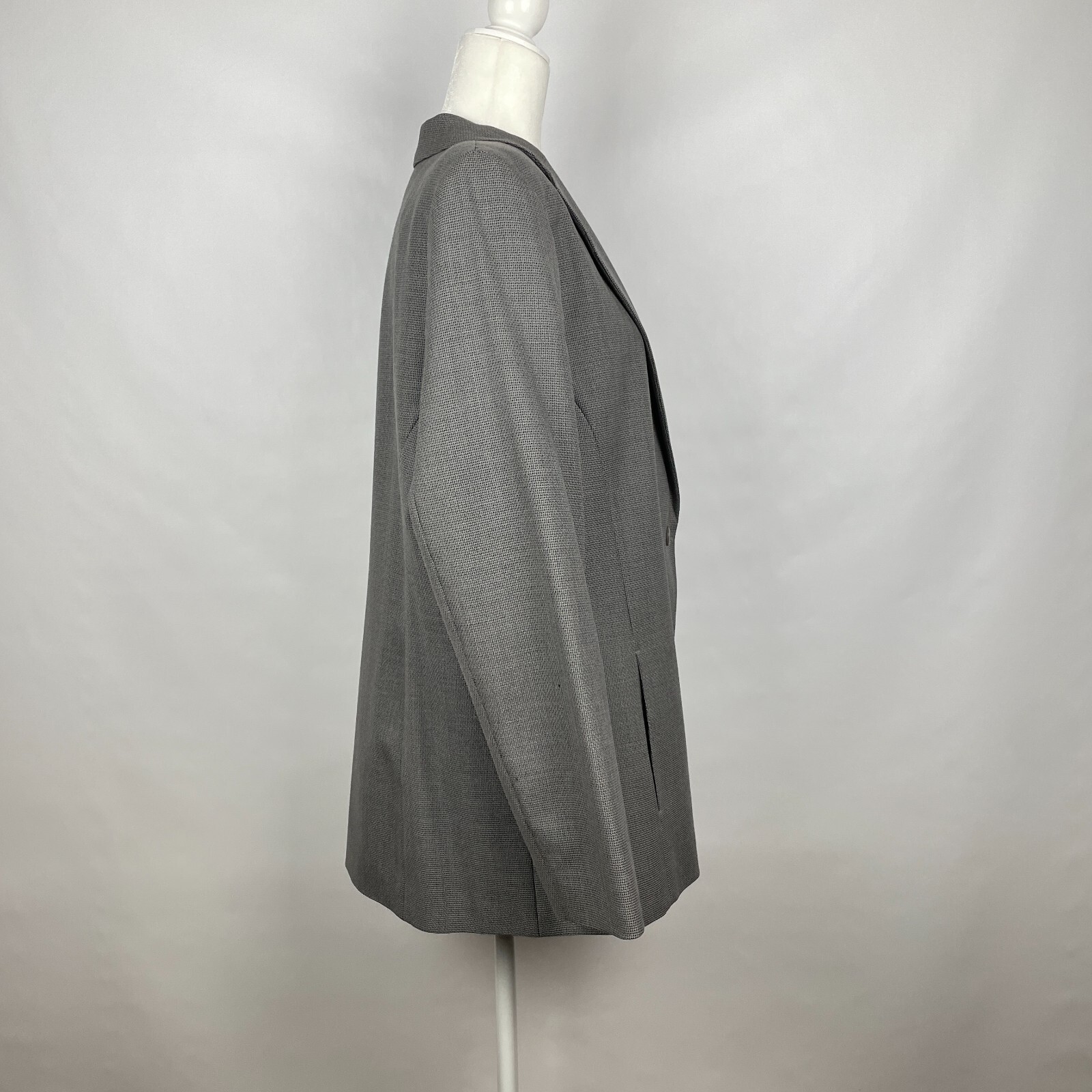 Pendleton Women's Size 16 Grey Single Button Blaz… - image 6