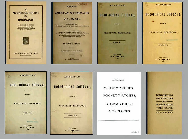  Relógios Relógios, Horologia, História, Como Reparar e Fazer, 65 PDFS EBOOKS DVD! - Imagem 4 de 4