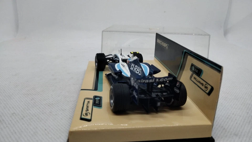 MINICHAMPS WILLIAMS TOYOTA FW29 A. WURZ 2007 SCALA 1:43 - Immagine 3 di 3