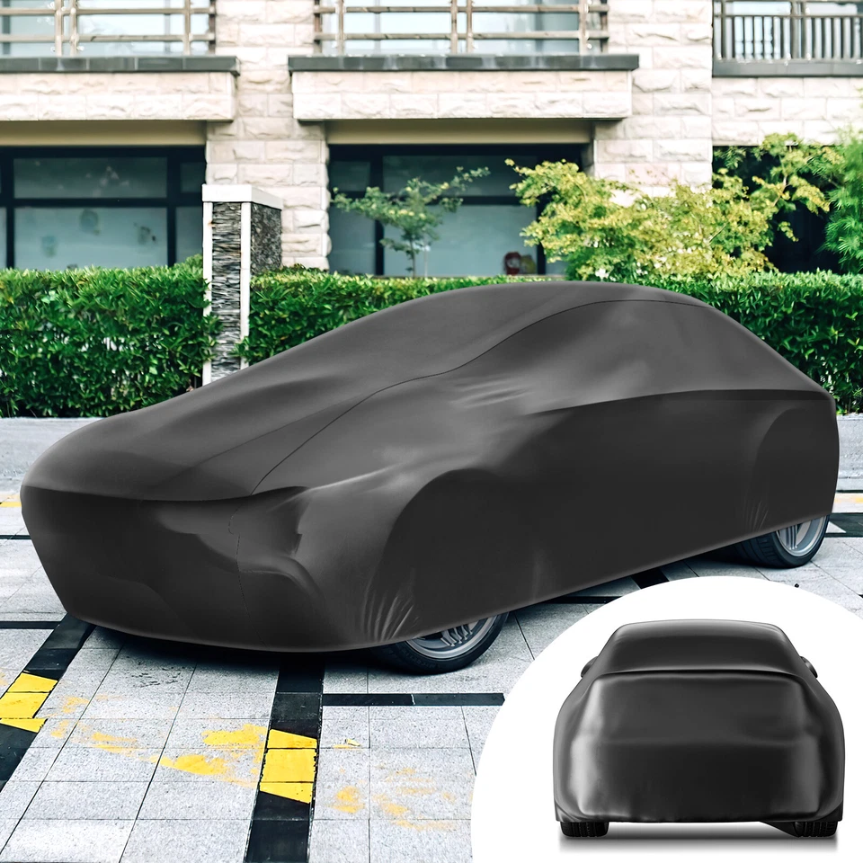 For Mercedes-Benz SL500 SL600 Satin Stretch Indoor Outdoor Car Cover Waterproof - Image 3 of 4