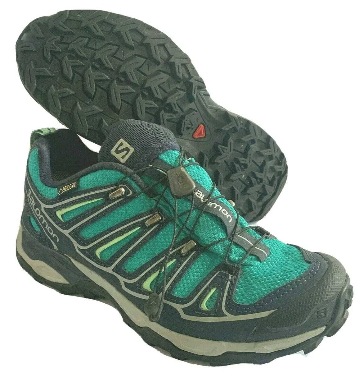 Salomon X-Ultra 2 GTX Gore-Tex Hiking Trail Shoe Mesh Blue Women sz 6 | eBay