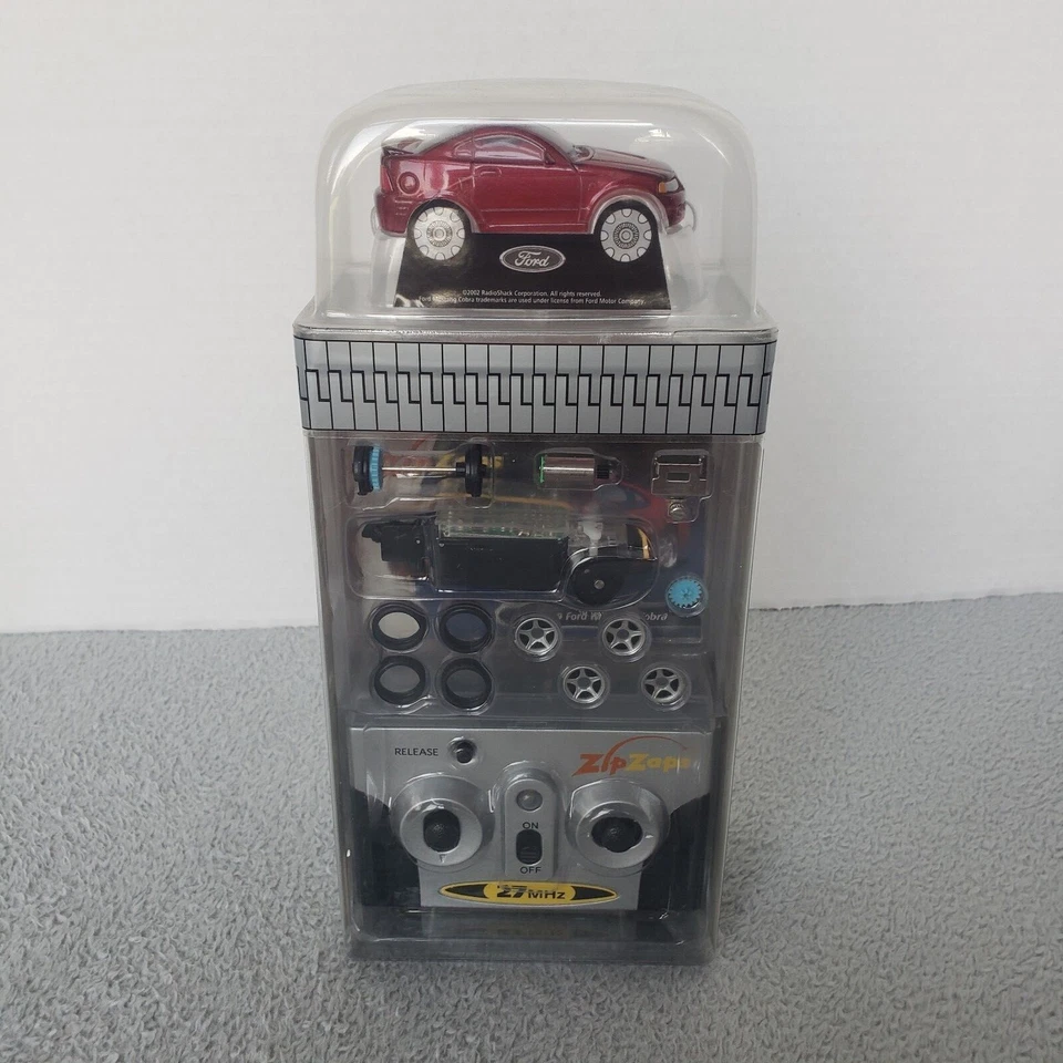 ZIP ZAPS MICRO RC LOT RED MUSTANG SVT COBRA AND GRAND PRIX BARRIER WALL KIT NOS - Image 3 of 4