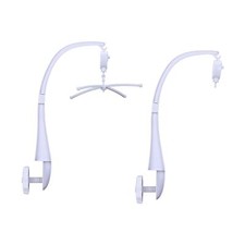 Baby Crib Bed Bell Holder Music Box Arm Holder Bracket Windup Set Mobile