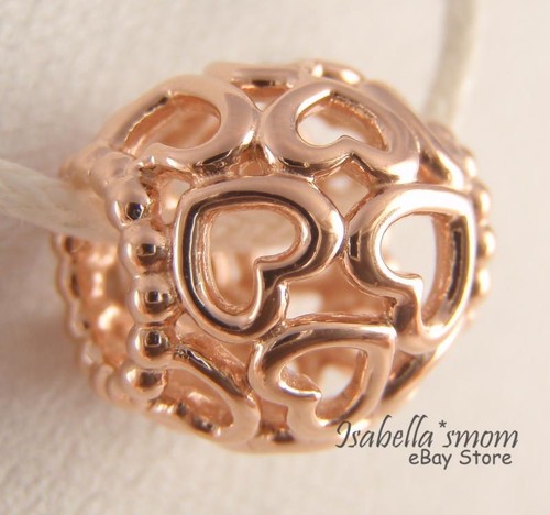OPEN YOUR HEART Authentic PANDORA Rose 