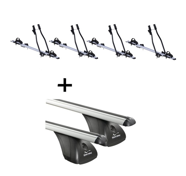 4XradträGer Sagittar+DachträGer VDP FüR FüR Citroen C4 Gran Picasso 5TüR Ab13-image