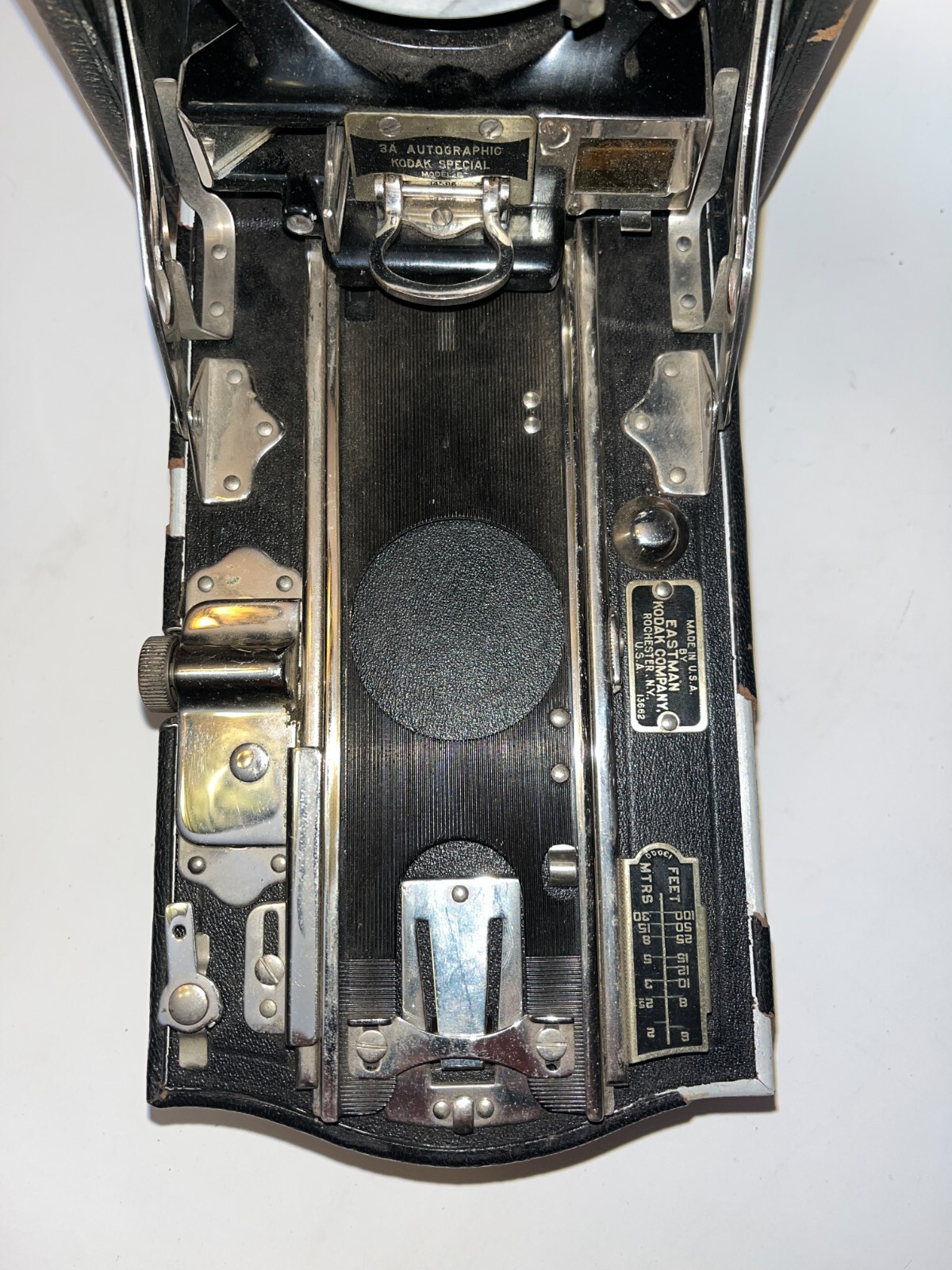 EASTMAN KODAK 3A AUTOGRAPHIC SPECIAL MODEL B FOLDING CAMERA ANTIQUE A