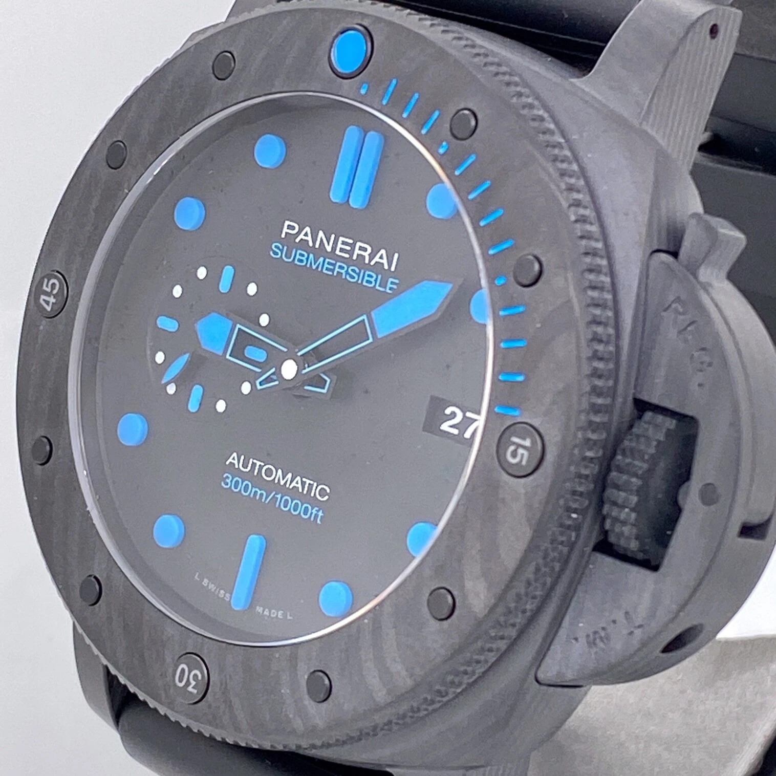Panerai — Panerai SUBMERSIBLE CARBOTECH™ 47mm  Watch PAM 1616 - PAM01616 - Brand New !