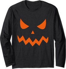 Pumpkin Halloween Costume Halloween Design Long Sleeve Tshirt