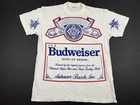 vintage budweiser all over print t shirt xl stedman hi cru usa beer