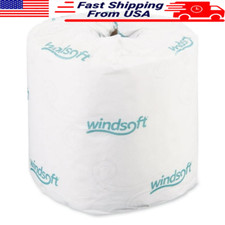 Septic Safe 2-Ply Toilet Paper Individually Wrapped 400 Sheets 24 Rolls New