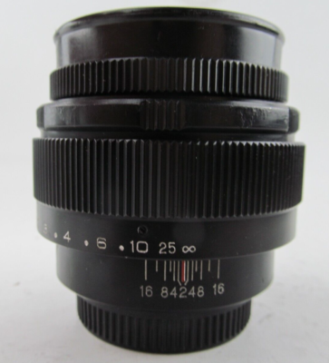 JUPITER-9 85mm f2 ブラック M42 ライカMマウントアダプター lens 85mm