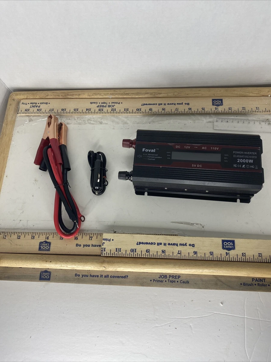 Foval 2000w 2024 power inverter