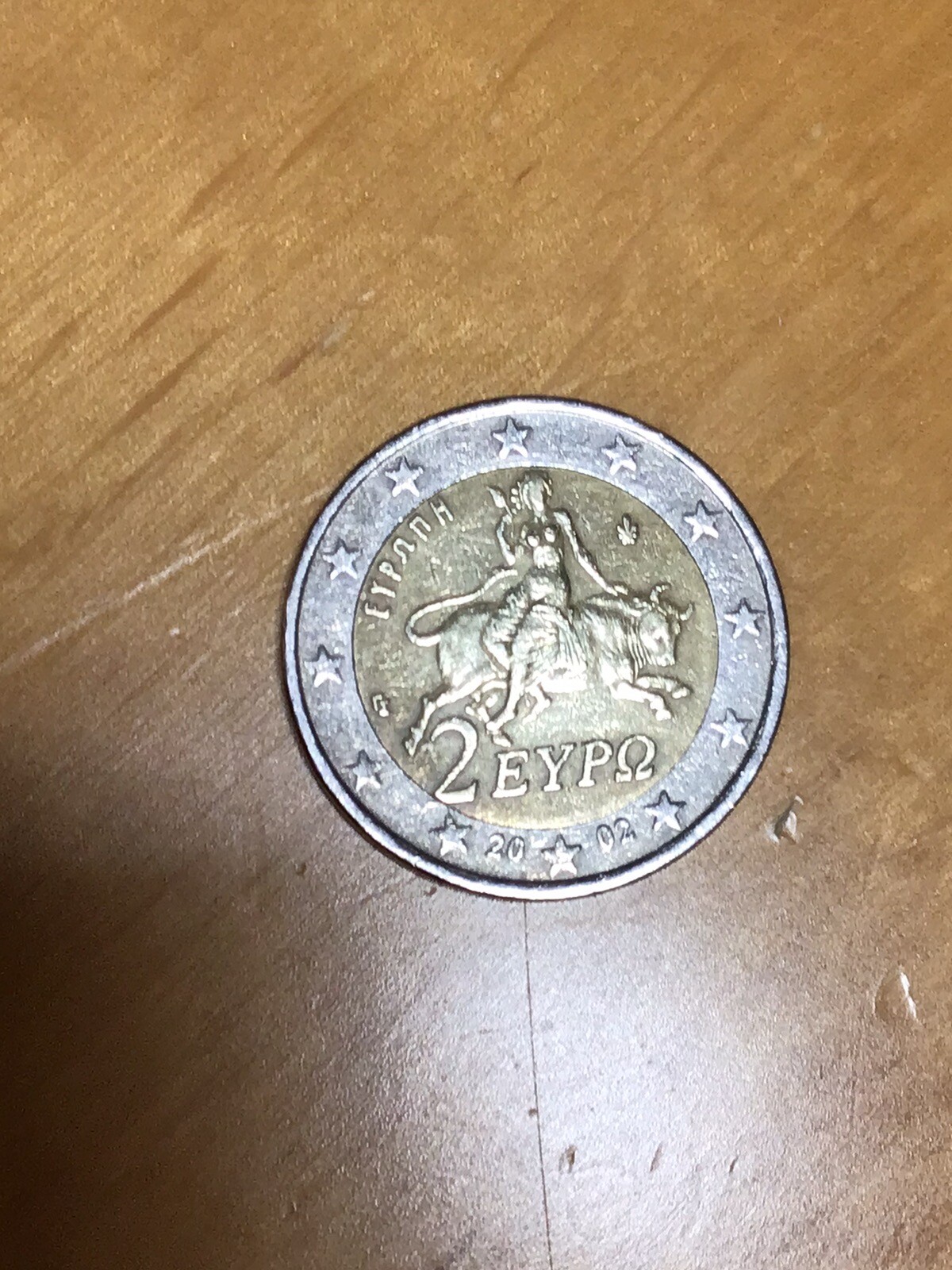 2 Euro Münze Griechenland 2002 mit S im Stern,große Brüste | eBay