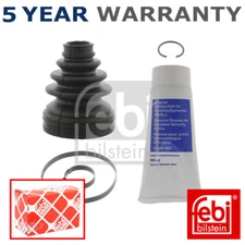 Febi Front CV Joint Boot Set Fits Vauxhall Corsa 2000-2007 Meriva 2003-2010