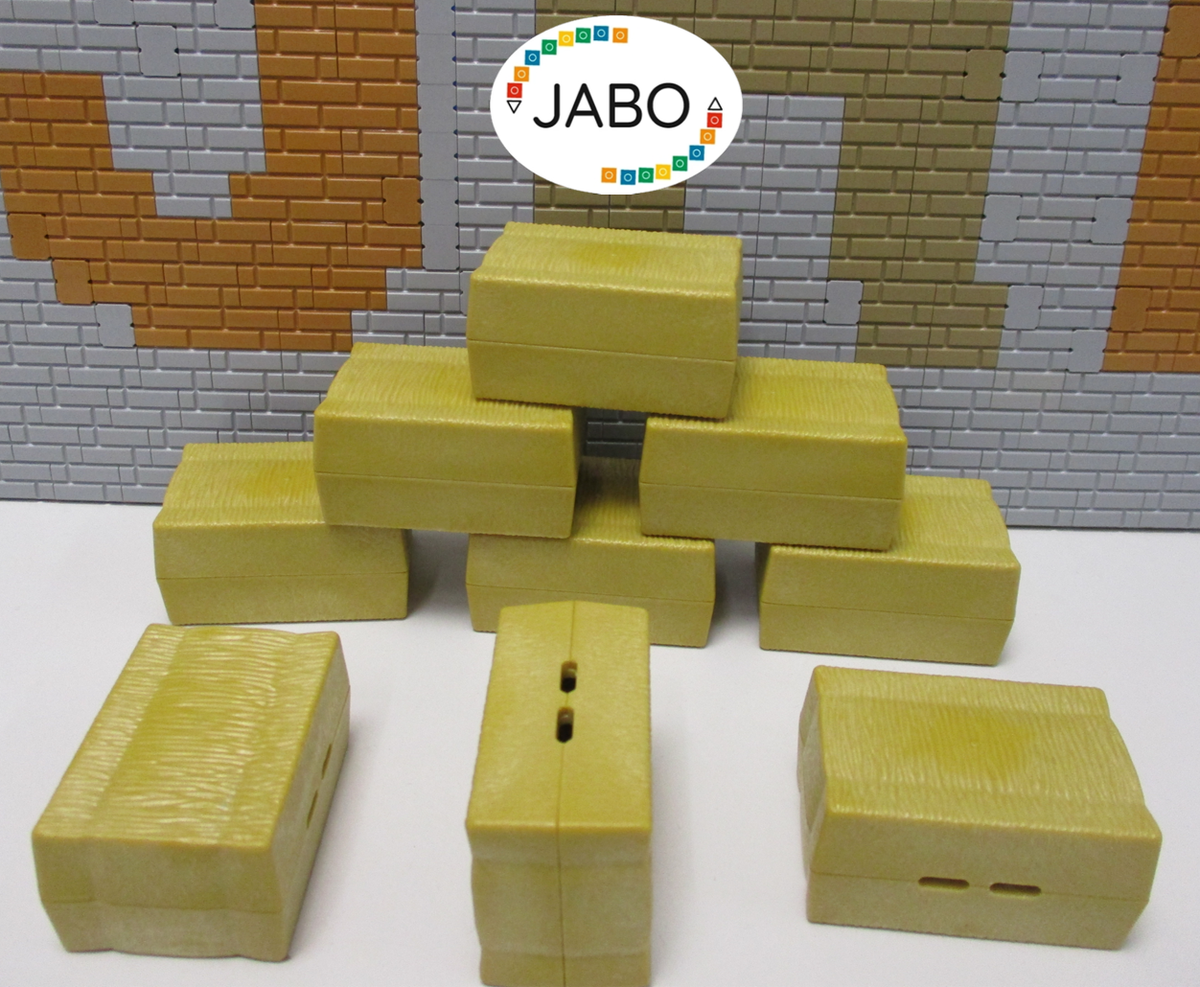 F7/7) Playmobil 9x Large Hay Bales Hay Straw Bales Western ACW