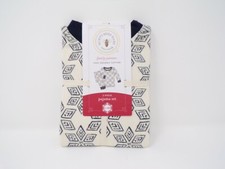 Burt's Bees Baby 2 piece Pajama set 6-9 months Snowflake Tee and Pant Set