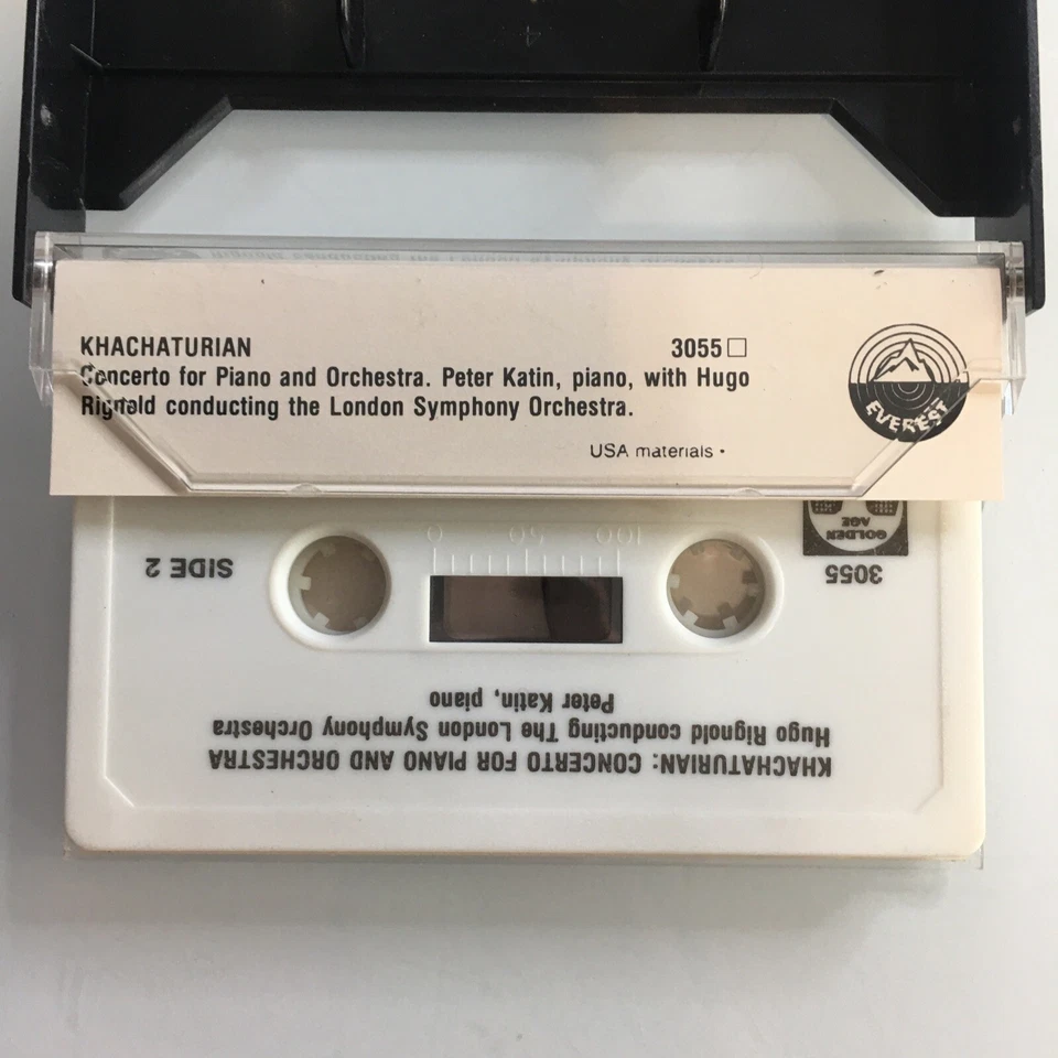 Khachaturian Concerto for Piano Katin (Cassette) - Image 2 of 2