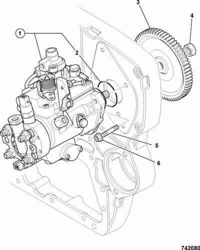 JCB 3CX- Delphi Fuel Injector Pump 93 KW 12 V (PART NO: 320/06932