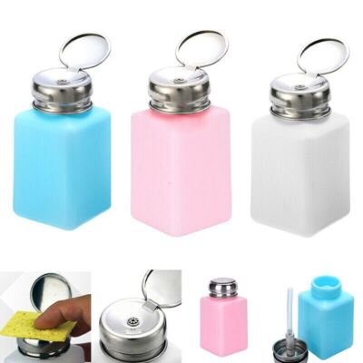 Plastic Bottle Remover Empty Pump Dispenser Polish Acetone For Liquid Nail Art