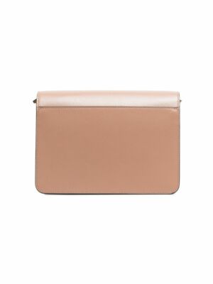 【送料&関税込】Marni Trunk Saffiano Shoulder Bag MARNI TRUNK SAFFIANO SHOULDER BAG NUDE
