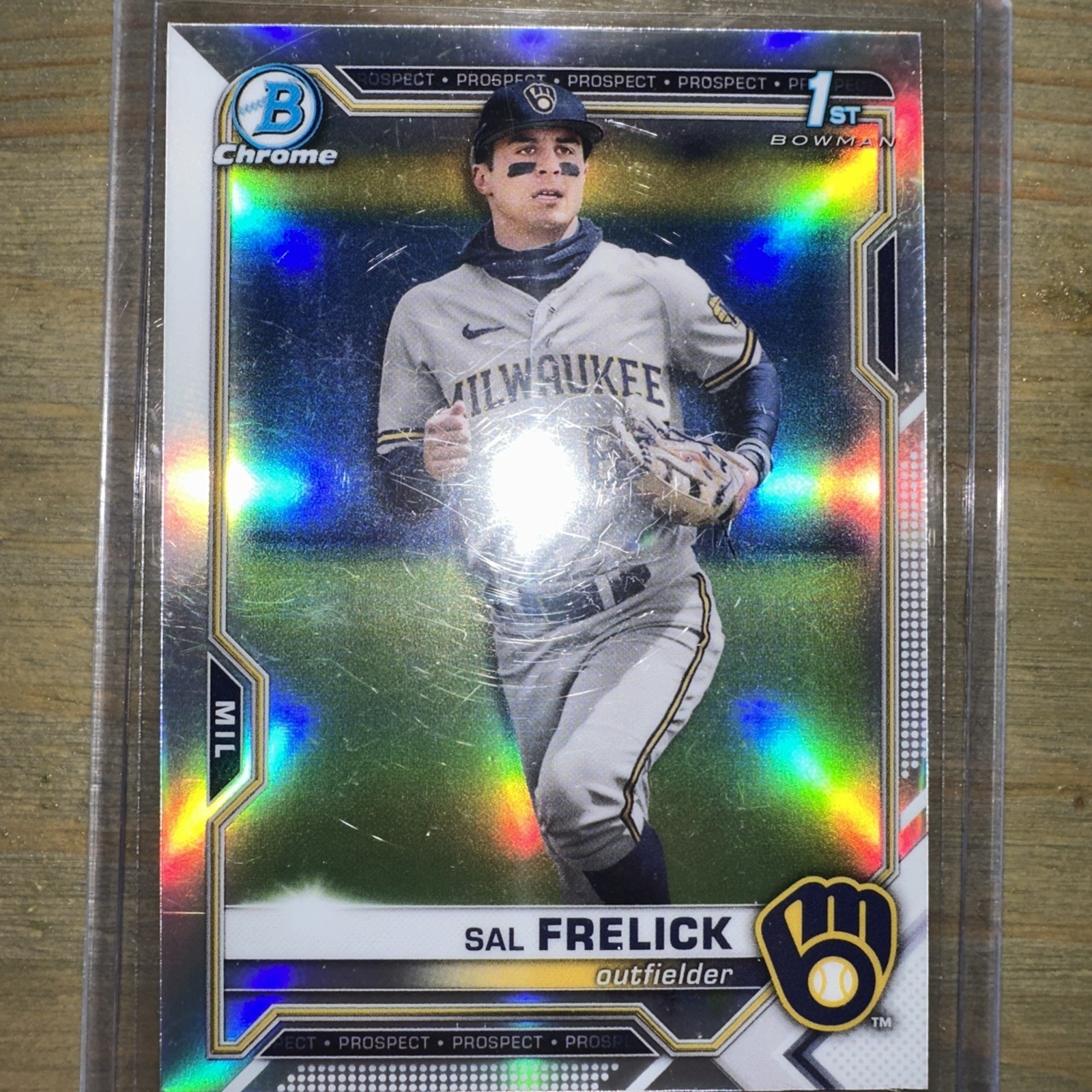 2021 Bowman Draft - Chrome Sal Frelick #BDC-172 Refractor (RC)