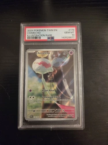 Chimecho 179/167 Sv06: Twilight Masquerade Holo PSA 10