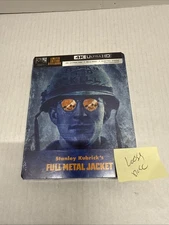 Full Metal Jacket SteelBook + 4K + Blu-ray + Digital **READ LOOSE DISC