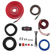 AMPKIT4 4 Gauge Amp Kit Amplifier Install Wiring 4 Ga Pro 4- Gauge