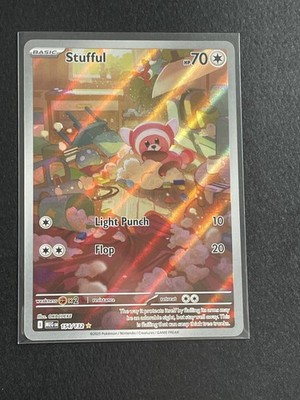 Pokemon TCG Stufful Mega Evolution Illustration Rare 154/132 Pack Fresh