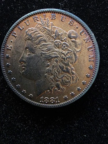 1881 Uncirculated Morgan Silver Dollar
