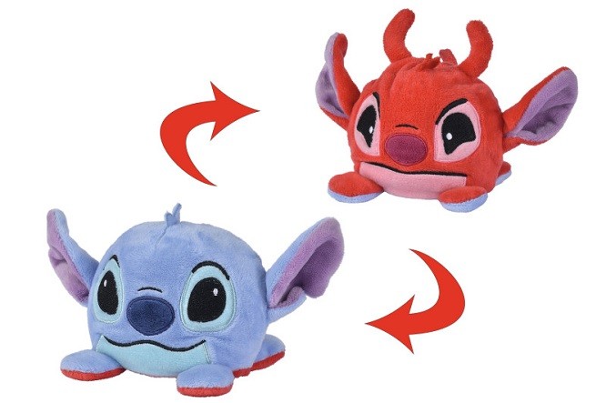 Simba 6315870363 - Disney Lilo & Stitch, Reversible Leroy/Stitch - New