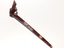 Resin  Fabric Chiyo Knot Hairpin 6.3g Traditional Kanzashi, Good Condition