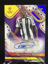 Randal Kolo Muani Auto /299 *Juventus* 2024-25 Topps Finest UEFA #BA-RK