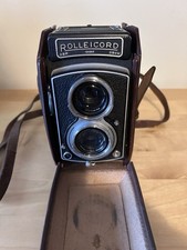 ROLLEICORD Compur-Rapid Franke  Heidecke Braunschweig DBP DBGM With Case
