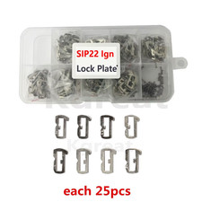 Ignition Car Lock Plate Repair Kit 200 Pieces Brass Accessories