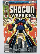 1978 Shogun Warriors #1 Marvel Comics 1st Issue Newsstand Vintage Mecha Comic FN