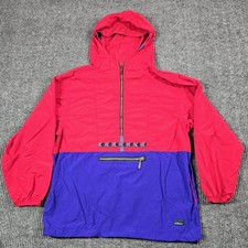 Vintage L.L.Bean Jacket Youth Large Red Purpl...
