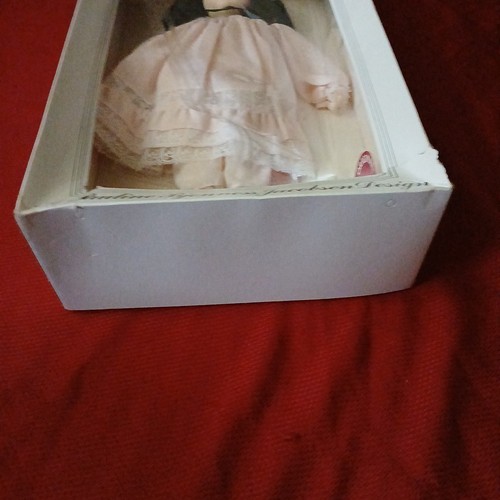 Vintage NIB Ling Ling Porcelain Doll By Pauline Bjonness Jacobsen 18" Girl Pink - Picture 11 of 12