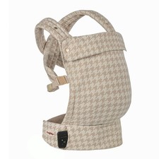 Baby Carrier for Newborns to Toddlers, Houndstooth Adjustable Soft Cotton Lin...