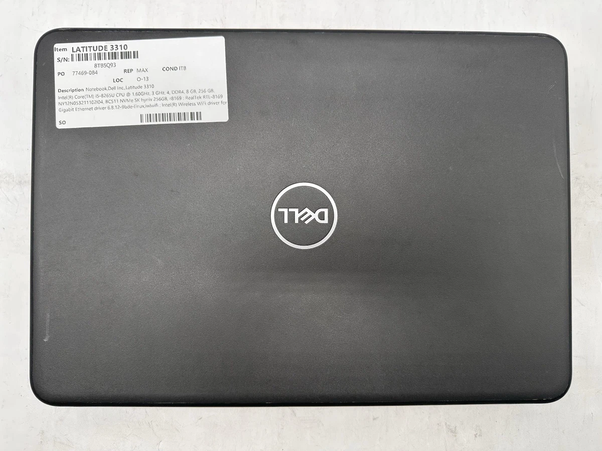 Dell Intel Core i5 8th Gen. PC Laptops & Netbooks 256 GB SSD