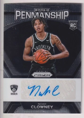 NOAH CLOWNEY 2023-24 PANINI PRIZM BASKETBALL AUTOGRAPH AUTO CARD #RP-NOA