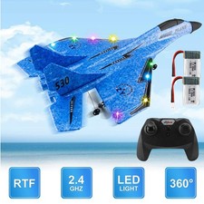 EPP Foam Mini Model Plane Toy Remote Control Airplane RC Glider Boy Kids Gift UK