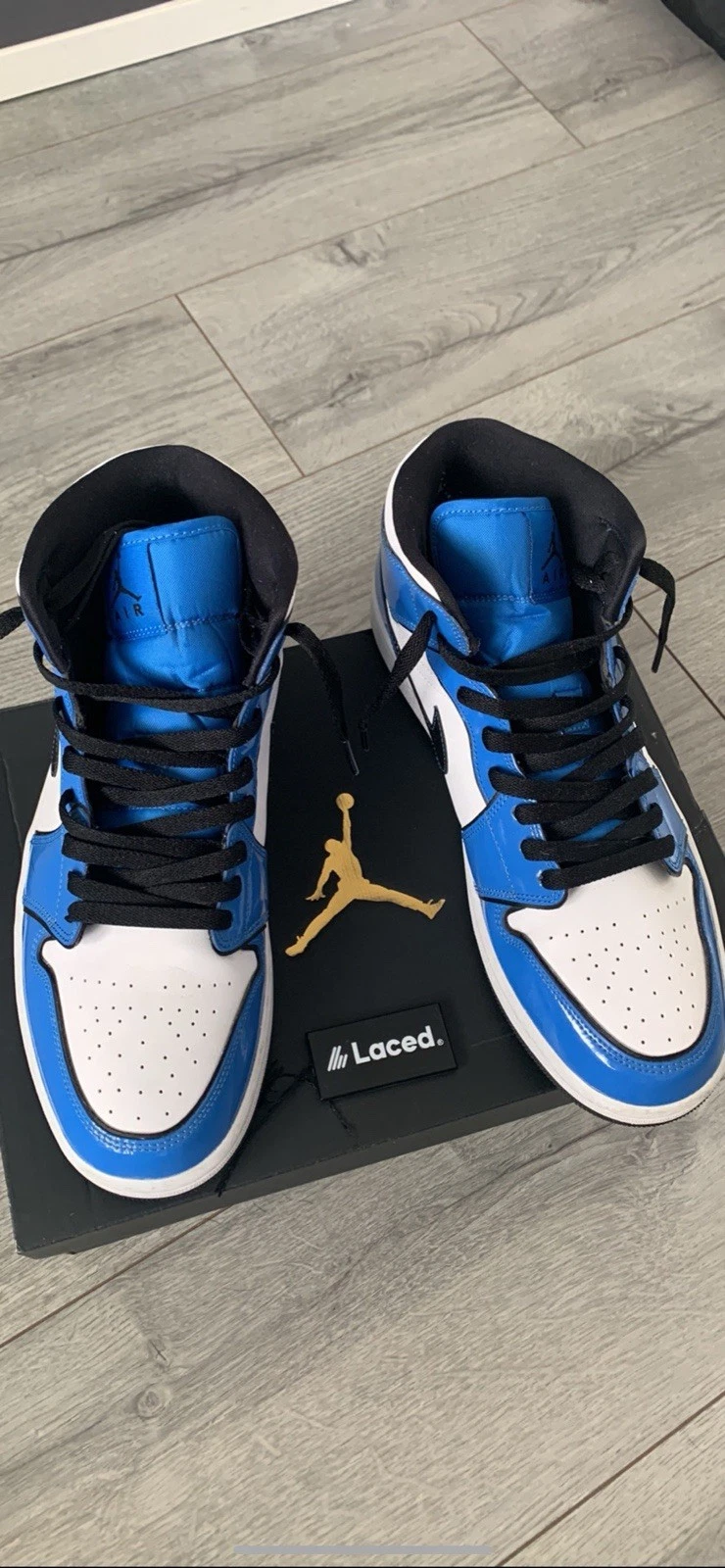 Air Jordan 1 Signal Blue Uomo Taglia 9 5