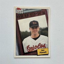Topps 1994 Jay Powell #745 Rookie Base Set Baltimore Orioles Baseball MLB Card. rookie card picture
