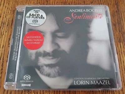 Sentimento by Andrea Bocelli (Super Audio CD (SACD), 2003)