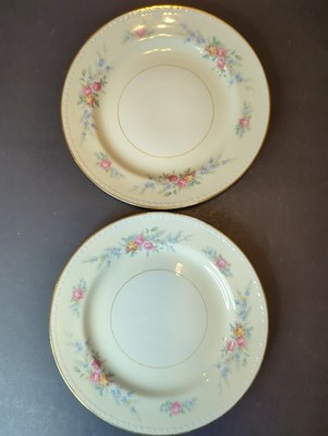 Lot Of 2 - Eggshell Homer Laughlin  Bread and Butter Plate 7'' diameter