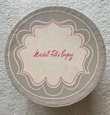 Vintage VTG MARSHALL FIELD Hatbox Hat Box